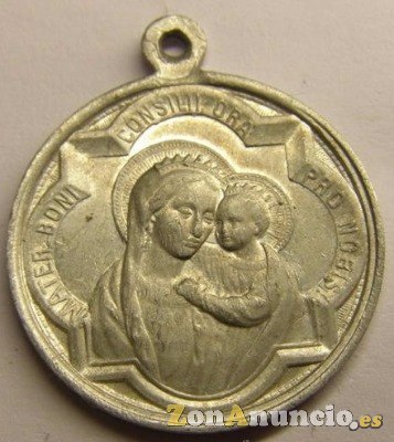 Medallas BUEN CONSEJO oro y plata